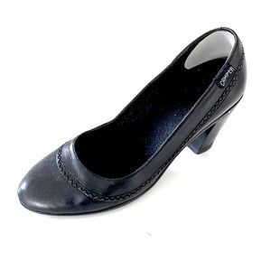 CAMPER Black Leather Heels 6